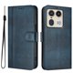 thumbnail image 1 of Funda Cartera para Motorola Moto Edge 50 Ultra 5G Protección 360° con Ranuras para Tarjetas y Soporte Azul, 1 of 6