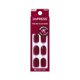 thumbnail image 1 of Uñas postizas imPRESS Maplewood rojo corto ovalado 30 uds, 1 of 9