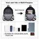 thumbnail image 4 of Mochila ROVOZAR Funny Black Cat para niñas y niños de 17 pulgadas, 4 of 8