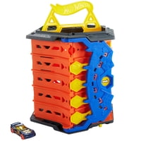 Set De Pista Hot Wheels Track Builder Action Roll Out Raceway