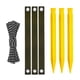 thumbnail image 1 of Kit De Anclaje Para árboles Proteger árboles Jóvenes Estacas De Anclaje Para Plantas De Jardín Amarillo, 1 of 5