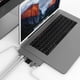 thumbnail image 2 of Hub USBC HyperDrive PRO Space Gray para MacBook Pro, 2 of 3
