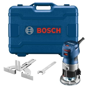 Palm Router Bosch Gkf125Cek Colt De 1,25 Hp De Velocidad Variable