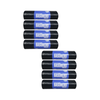 Genérico - Pack 8 Rollos Bolsas De Basura Basurero Municipal 90 X 120 Cm