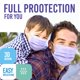 thumbnail image 5 of Mascarilla facial Medtecs Kids desechable, 50 unidades, 3 capas, color morado, 5 of 7