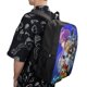 thumbnail image 5 of Los Caballeros del Zodíaco-theme Backpack, Campus style schoolbag Bookbag with Adjustable Shoulder Straps And Large Zip Compartment, Unisex Travel Bags., 5 of 6