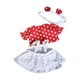 thumbnail image 2 of Ropa Para Mu?ecas De 20 Cm, Regalo Para Ni?as Y Ni?os, Elegante Y Desmontable, Bonito Atuendo Para Mu?ecas, Falda De Punta Ondulada Roja, 2 of 5