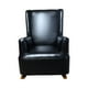 thumbnail image 1 of Sillon Mecedor Ecocuero Negro, 1 of 3