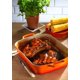 thumbnail image 3 of Asador rectangular de hierro fundido esmaltado Le Creuset 5,25 qt (5 L) color Flame, 3 of 6