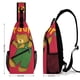 thumbnail image 2 of Corduroy Riñonera Bandolera con Estampado Integral para Hombres y Mujeres, Bolso Cruzado Gráfico de Tendencia, Mochila de Hombro Streetwear para Ciclismo y Deportes, Riñonera Versátil Casual, 2 of 6