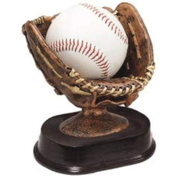 Trofeo de Béisbol Decade Awards 13 cm con Placa Grabada
