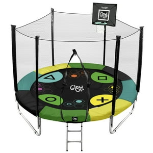 Glow Up - Pack Cama Elástica Exclusiva Exclusiva F + Set De Basquetbol