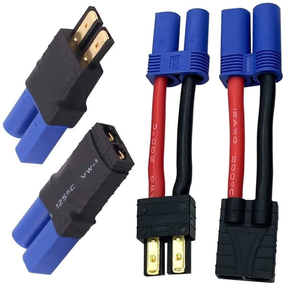 Adaptador de conector de batería RC LiPo para Traxxas a EC5