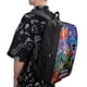 thumbnail image 5 of He-Man-theme Backpack, Campus style schoolbag Bookbag with Adjustable Shoulder Straps And Large Zip Compartment, Unisex Travel Bags., 5 of 6