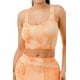 thumbnail image 4 of Saronite Conjunto de Vestido y Falda Ajustados sin Costuras con Top Corto de Tubo con Lavado Mineral, Color Moca (para Mujer), 4 of 4