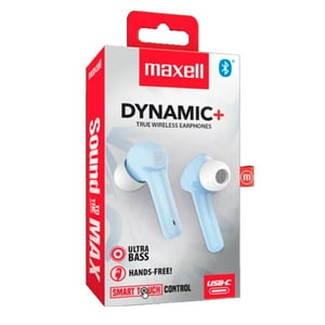 Maxell - Audífono Bluetooth Tws Celeste