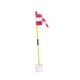 thumbnail image 3 of Golf Putting Green Bandera Y Copa De Agujero Golf Portátil Bandera De Golf Juego De Copa De Agujero Rojo Blanco, 3 of 5