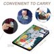 thumbnail image 4 of Canticos Porta Pasaporte y Cartera de Viaje Premium de Cuero PU, Funda de Pasaporte Bloqueo RFID con Ranuras para Tarjetas de Crédito, Estuche para Libro de Pasaporte para Familia 10cm × 15cm, 4 of 6