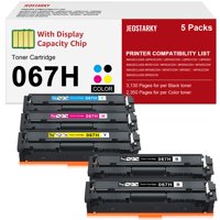 Juego De Cartuchos De Tóner Jeostarky 067H De Repuesto Para Canon