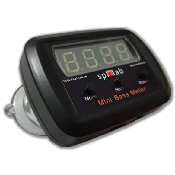 Mini medidor de bajos SPL-Lab Mini-Bass-V2 para audio de coche