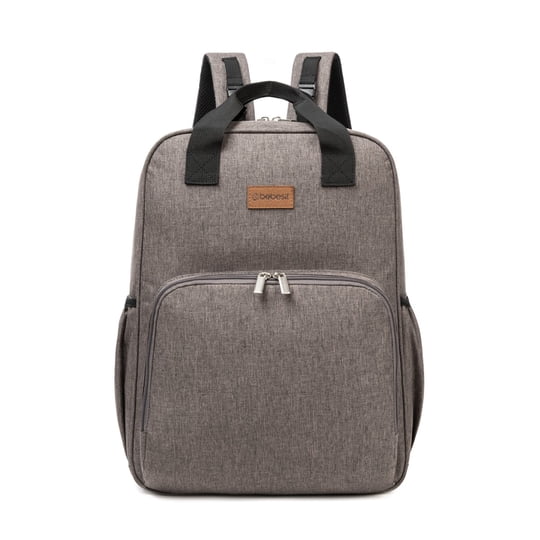 Bebesit - Bolso Pañalero Mudador Gris