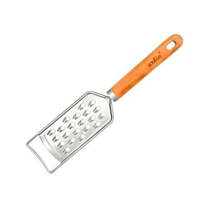 Genérico - Rallador De Mano Para Queso 27Cm Acero Mango Madera Cocina