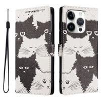 Foxdock Funda Tipo Cartera Para Iphone 16 Pro Max Con Soporte Y Correa – Diseño De Patrones Lindos