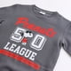 thumbnail image 3 of Polerón Cerrado Niño Peanuts 50 League Gris Snoopy, 3 of 3