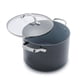thumbnail image 1 of Olla GreenPan Valencia Pro anodizada dura de 8 litros con tapa gris, 1 of 6