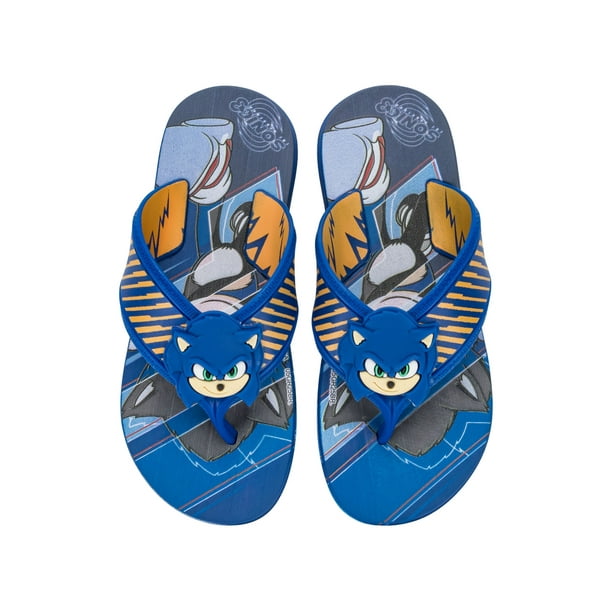 Sandalia Infantil Azul Sonic Way Ipanema