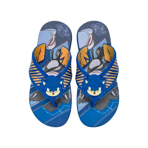 Sandalia Infantil Azul Sonic Way Ipanema