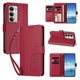 thumbnail image 2 of Funda Cartera Trébol para Xiaomi Redmi 15 4G/5G con Ranuras Tarjetas y Carga Inalámbrica Rojo, 2 of 6