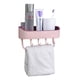 thumbnail image 1 of Estante de ducha adhesivo para baño, soporte de pared para ducha, 1 of 5