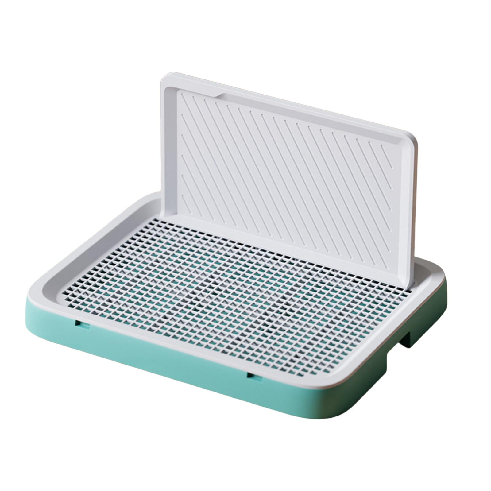 Magideal - Almohadilla Para Orinal Para Perros, Caja De Ropa De Cama Para Orinal, Bandeja Para Orinal Portátil Extraíble Para Cachorros, Entrenador Para Orinal, Verde Medio