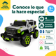 thumbnail image 4 of Camioneta Eléctrica Infantil 12V 4 Motores Control Remoto Bluetooth USB Luces Y Música Little Monkey Gris, 4 of 8