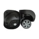 thumbnail image 3 of Ruedas para maletas de viaje, ruedas de carro, ruedas de doble hilera de 3,5 pulgadas de altura, instalación conveniente, piezas de reparación, 2 uds. Negro, 3 of 5