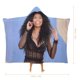 thumbnail image 2 of Nicki Minaj Manta Capa con Capucha Anti-Bolitas, Manta de Lana Ártica Suave, Manta Portátil de Felpa Ligera y Lujosa, Poncho para Siesta en Casa y Oficina, 100*130cm, 2 of 6