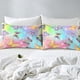 thumbnail image 4 of 3PCS Pink Bedding White Duvet Cover Full Kids Bedding Gold Glitter Crown Castle Fairy Tale Princess Comforter Bedspread Quilt Cover, 4 of 5