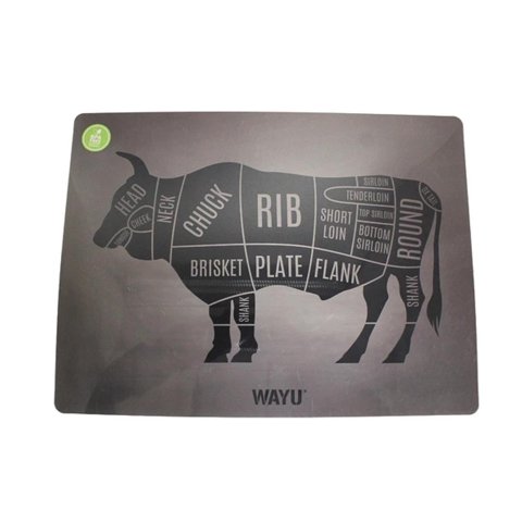 Wayu - Individual Pvc Cortes Negro