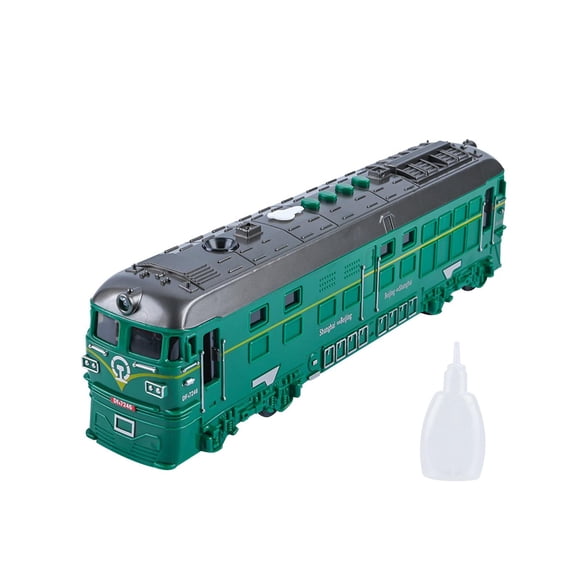 Modelo De Tren Con Luces Y Sonidos W/Steam Kid Train Toy Para Regalos De Cumpleaños Kids Green