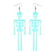 thumbnail image 5 of Pendientes De Esqueleto Pendientes Góticos Espeluznantes Decorativos Para Club Mujeres Halloween, 5 of 5