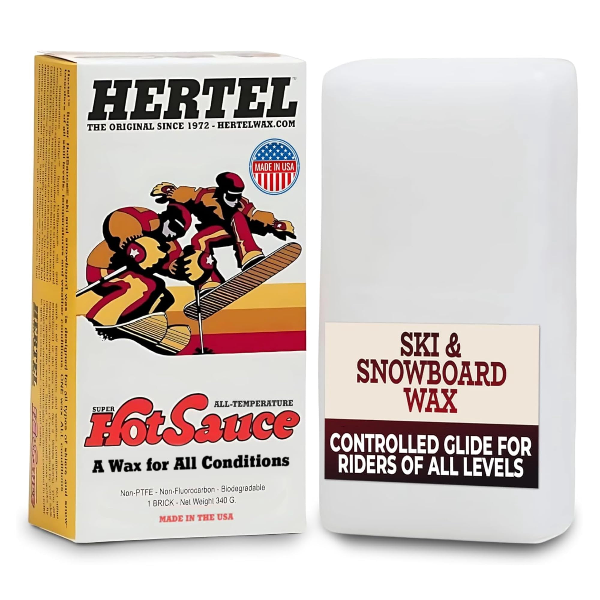 Hertel Wax - Cera Para Esquís Y Tablas De Snowboard Hertel Super Hotsauce Para Todas Las Temperaturas
