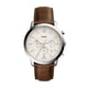 thumbnail image 1 of Reloj cronógrafo Fossil Neutra FS5380 para hombre, acero/marrón, 1 of 7