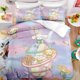 thumbnail image 1 of Cartoon Anime Sanrio Cinnamon Duvet Cover Bedding Set Soft Polyester/Cotton Kawaii 3D Printing King Size Kids Girls Duvet Cover Bed Sheets, 1 of 5