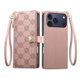 thumbnail image 1 of Funda Billetera con Cierre para [iphone 17 Promax] con Tarjetero, Soporte y Correa de ManoRosa, 1 of 5