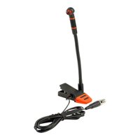 Magideal - Micrófono De Condensador Instrumental, Grabación De Voz Para Espectáculos , Micrófono De Cuello De Cisne Para Saxofón, Trompeta E Instrumentos