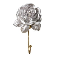 Bothyi - Gancho De Rosa Organizador Pastoral Moderno Colgador De Puerta Europeo Para Bolso Toalla Plata