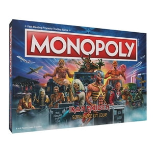 Juego De Mesa Usaopoly Monopoly Iron Maiden Con 6 Fichas