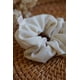thumbnail image 1 of Scrunchie Beige de Algodón y Lino | Colet para Cabello | Amaru, 1 of 3