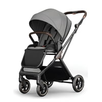 Coche De Paseo Modo Apego Y Panorámico Gris By Lubabycas